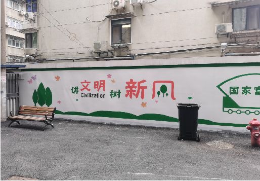 焦作社区墙绘